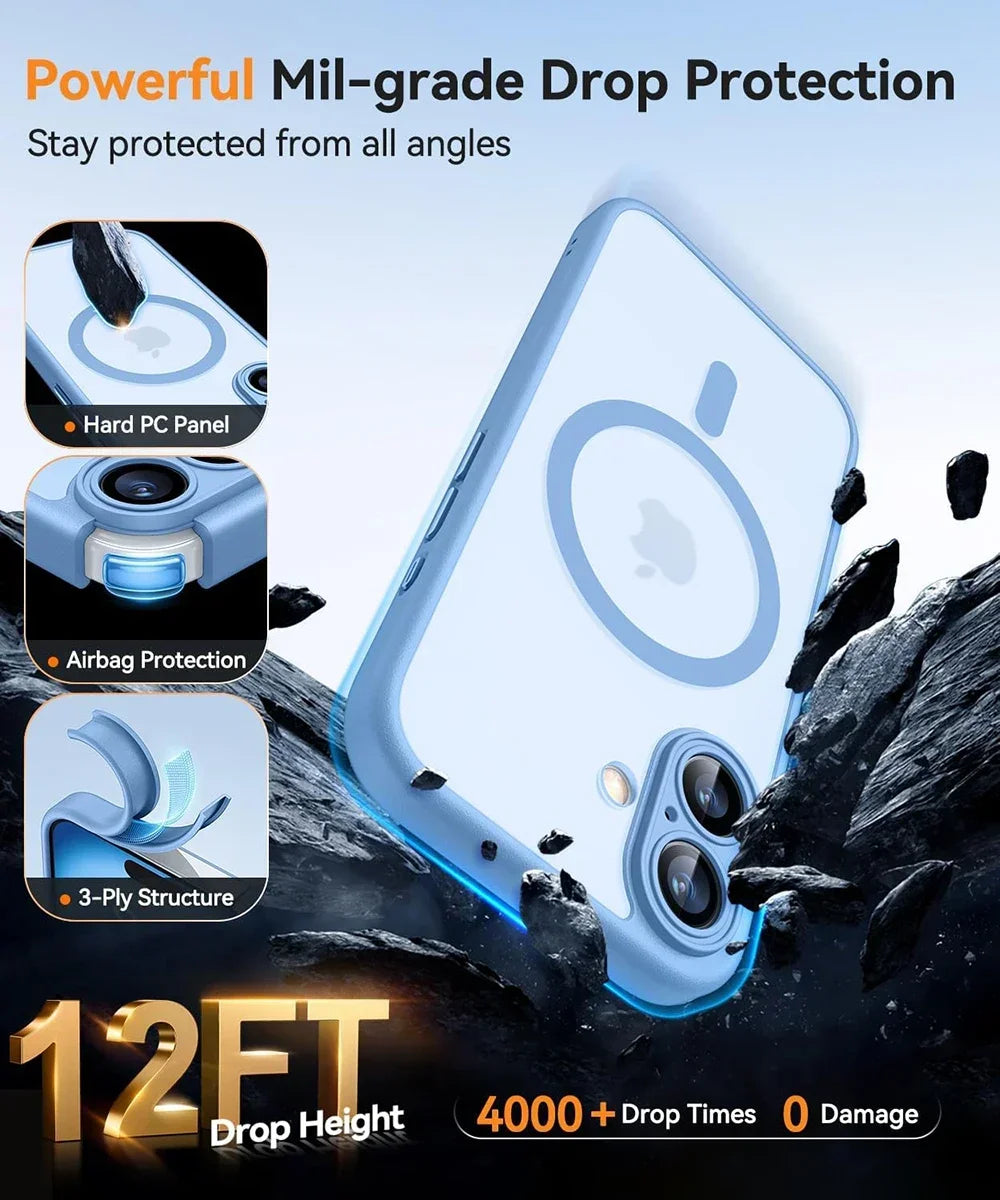 Magnetic Shockproof iPhone Case
