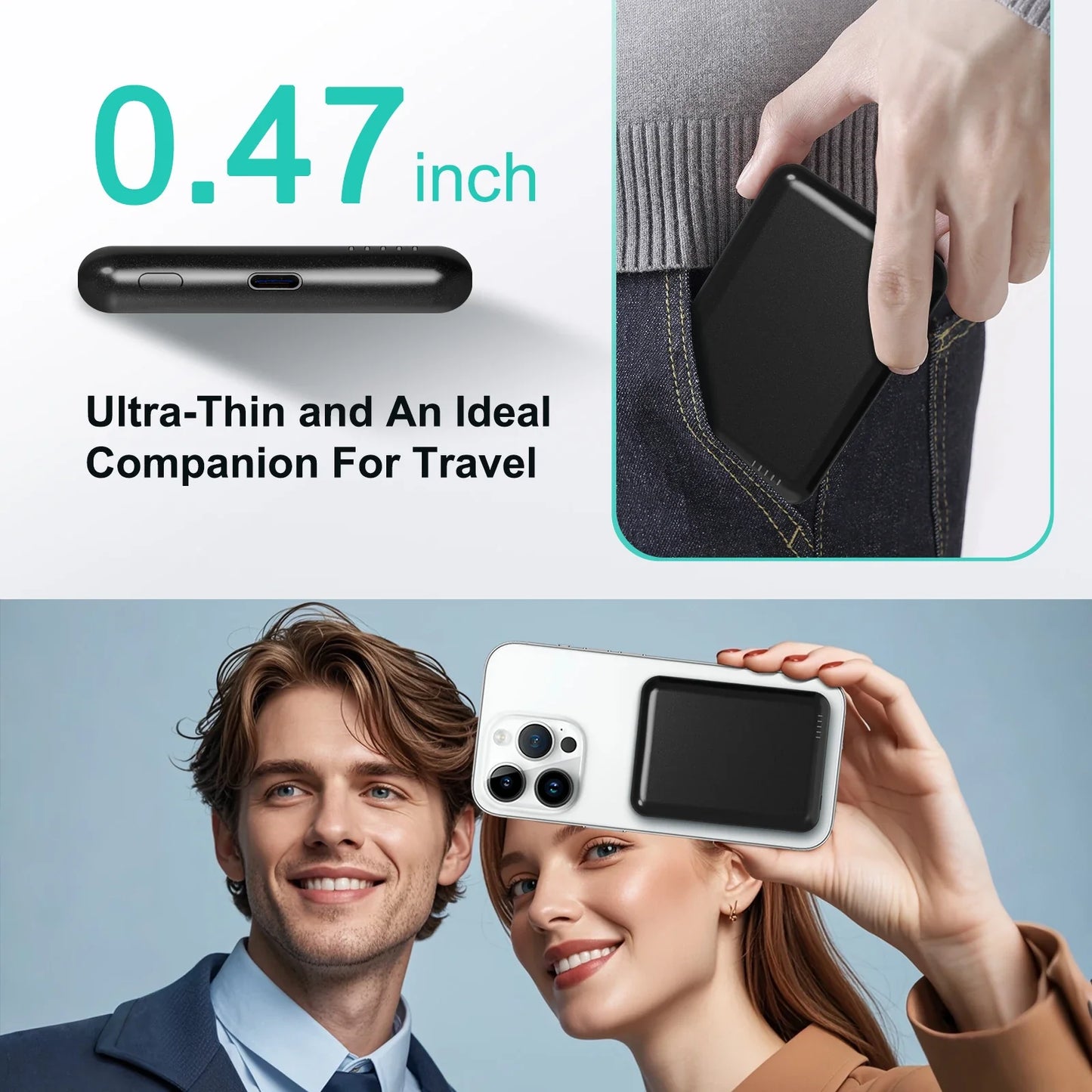 Magnetic Wireless Power Buddy