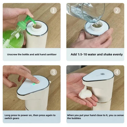 Hands-Free Soap Dispenser Magic