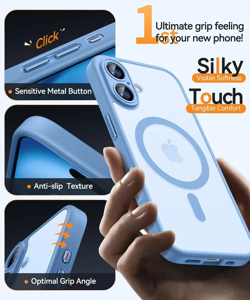 Magnetic Shockproof iPhone Case